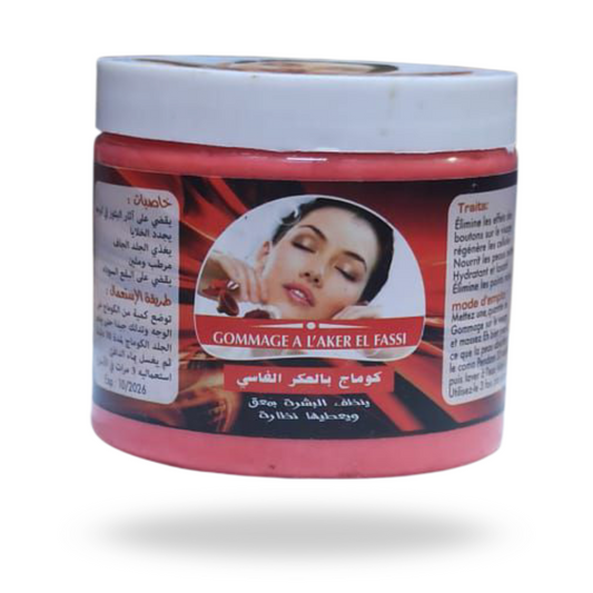 🌺 Holevia – Aker Fassi Cream Scrub for Face – 200g holevia : Natural cosmeticskohl eyeliner 🌺 Holevia – Aker Fassi Cream Scrub for Face – 200g